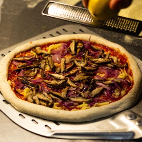 Pizza de Shitake Orgânica