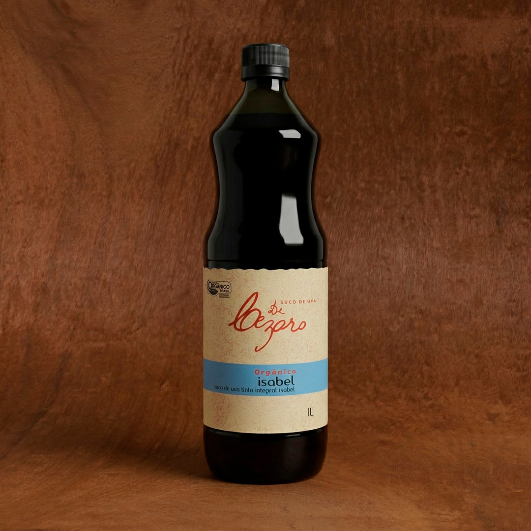 Suco de Uva Orgânico Integral Isabel De Cezaro